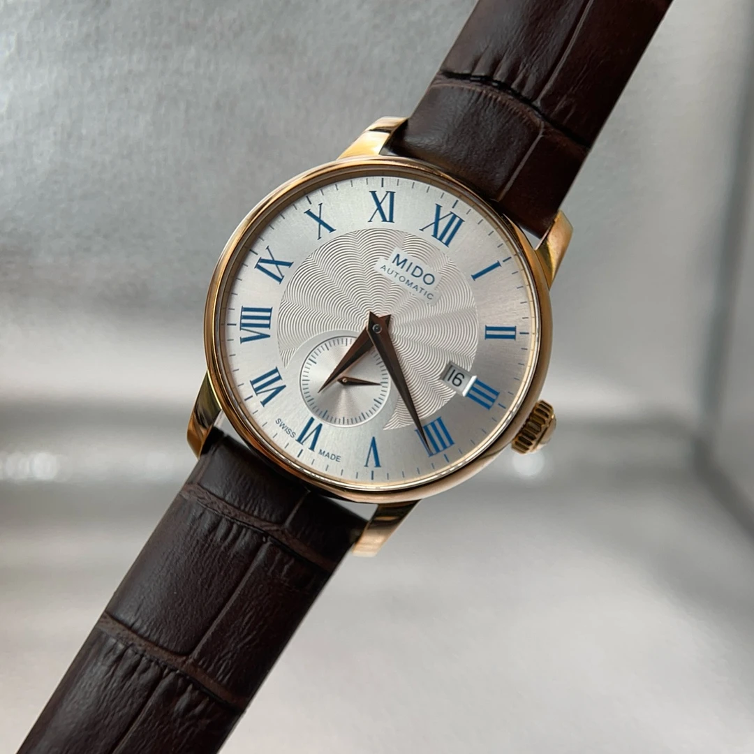 95新 Mido/美度 贝伦赛丽 自动机械 不锈钢PVD镀层 专柜价8500