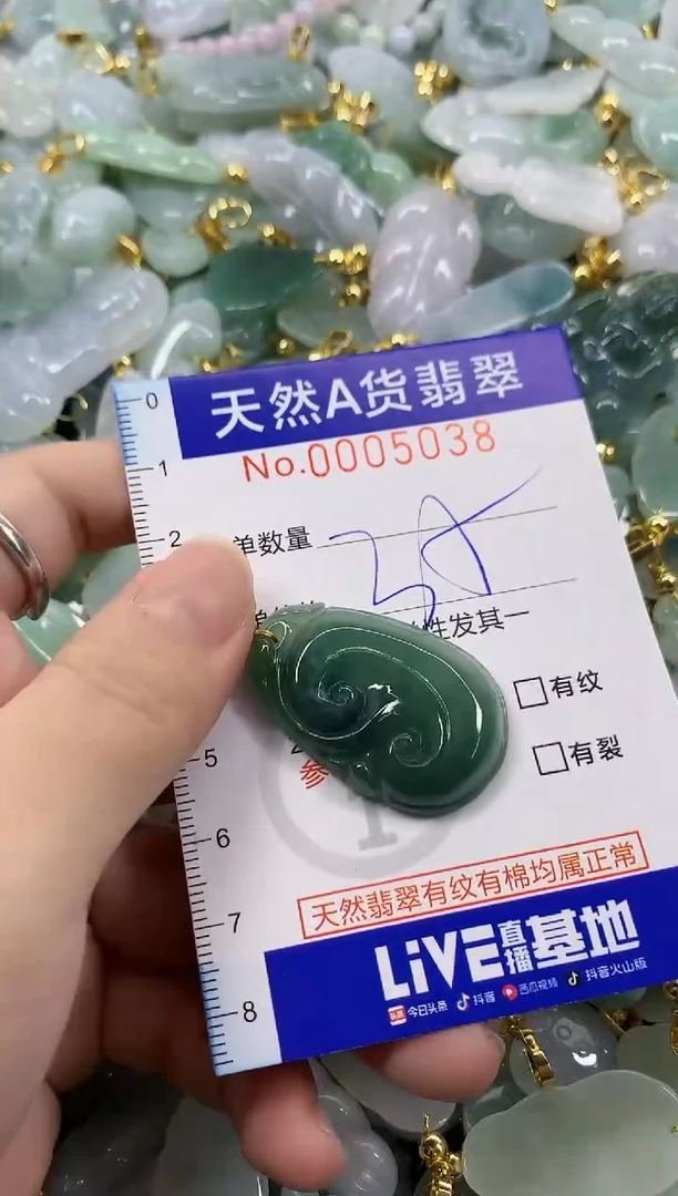 颈饰未镶嵌翡翠天然A货翡翠