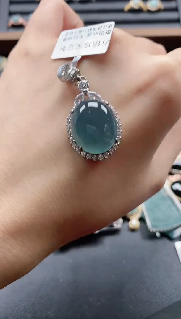 【闪购商品】翡翠戒指银S925镶嵌51151