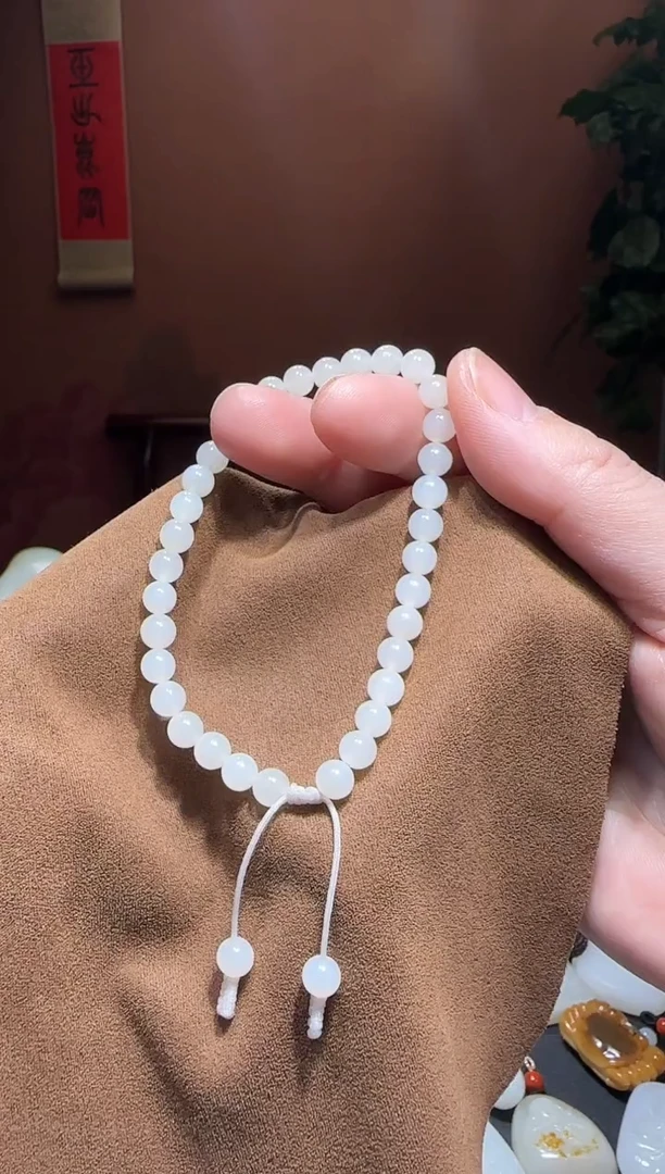 颈饰未镶嵌和田玉用****3手链