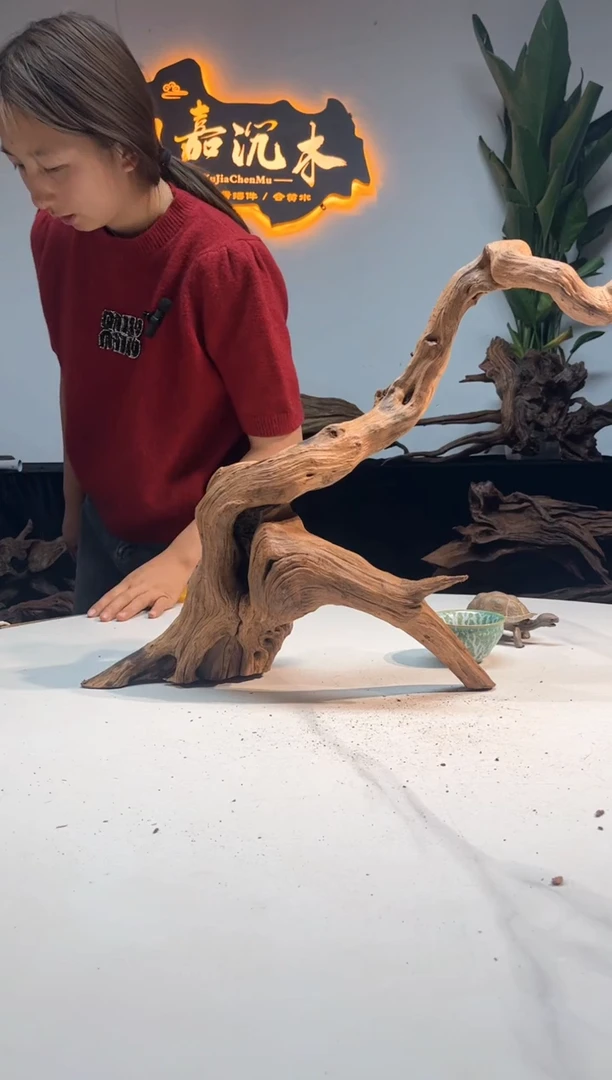 【闪购商品】柚木木雕一物一拍36