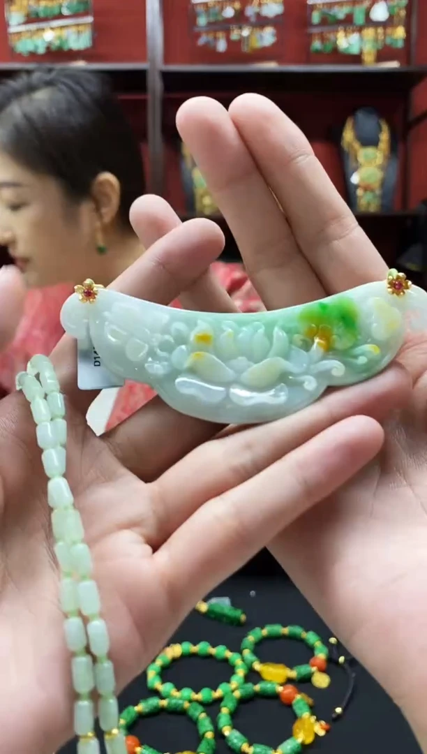 颈饰未镶嵌翡翠翡翠吊坠