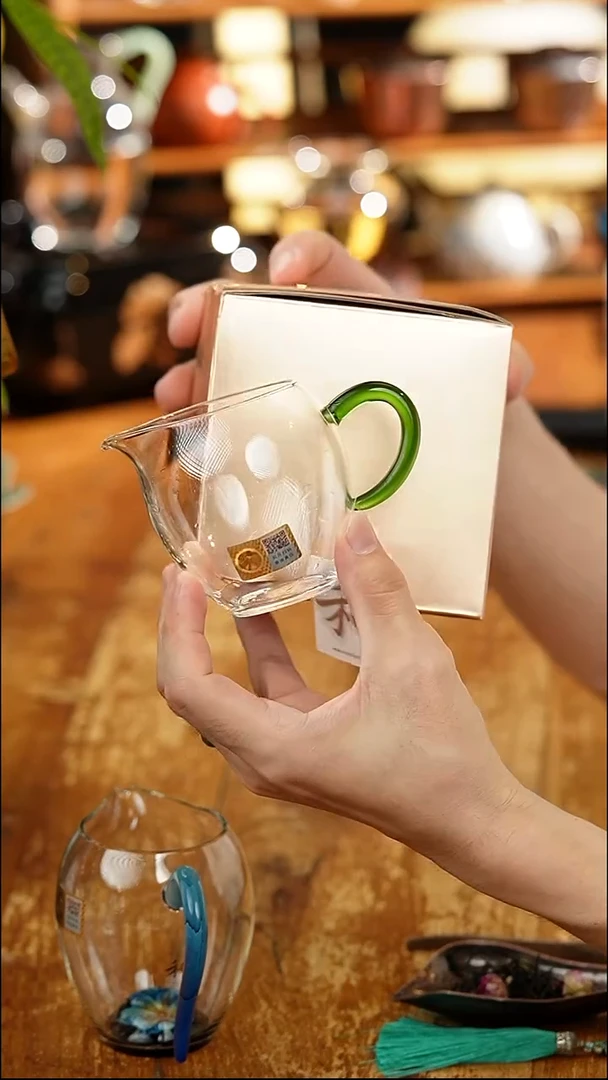 禾器/晶彩悠然茶海/湖绿色/定制版