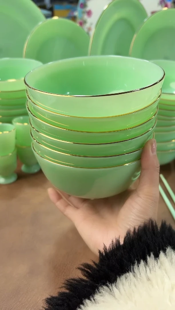 玉瓷   5.5英寸饭碗6个景德镇陶瓷