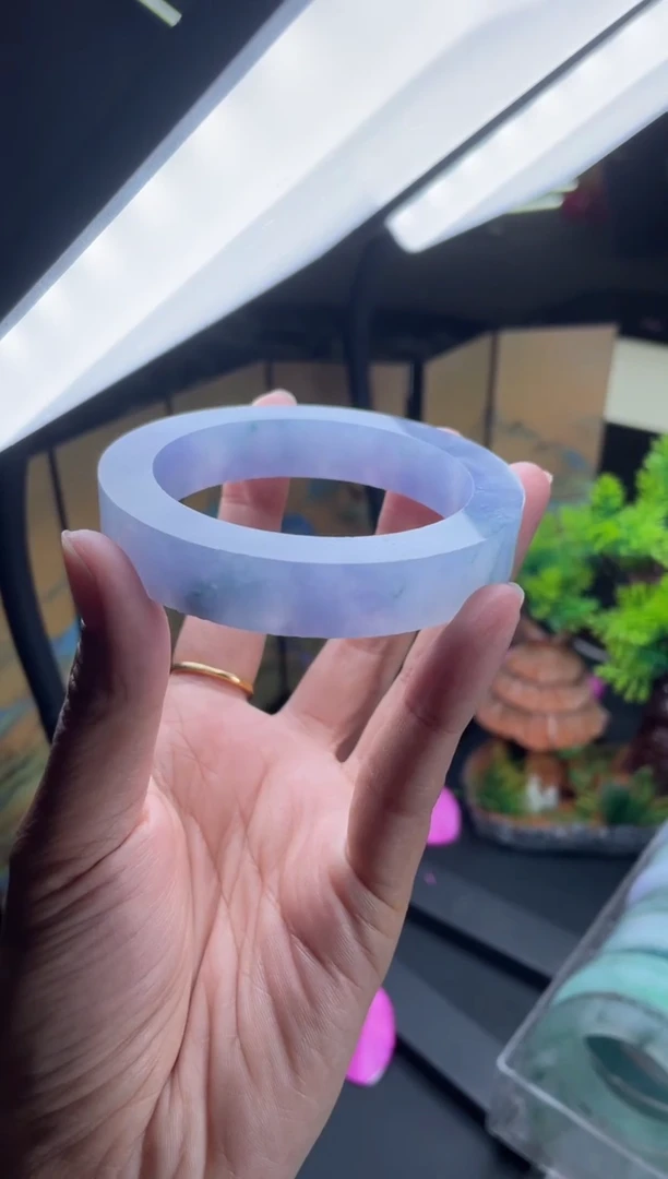 未镶嵌手镯定制翡翠正圈AJH9SZDZS