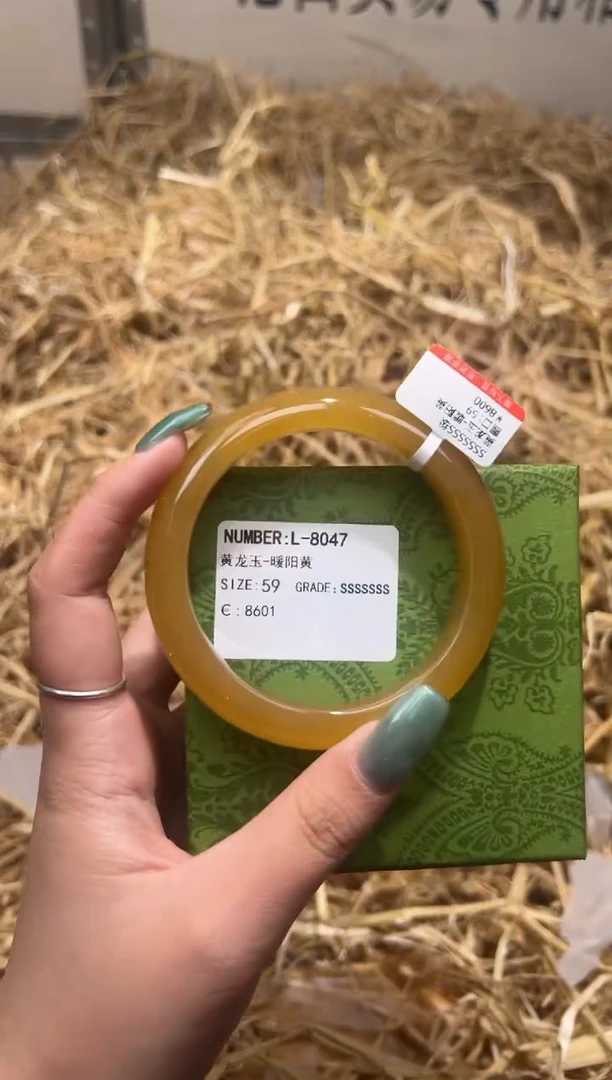 未镶嵌手镯石英质玉L8047LV