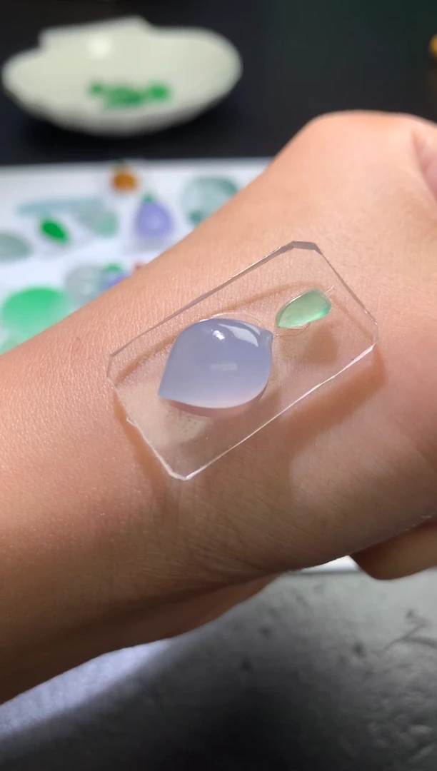 未镶嵌定制翡翠毛货 14.2-10.1-6