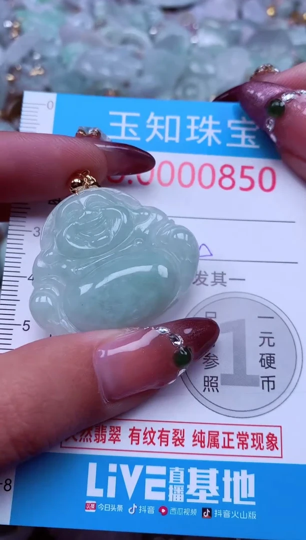 吊坠(不含链)未镶嵌翡翠850