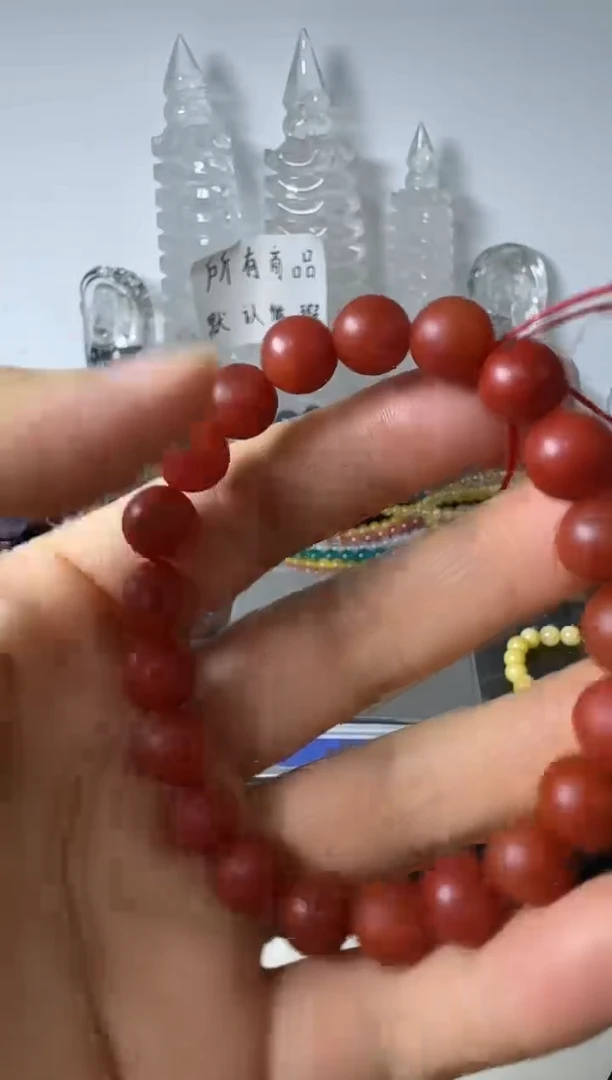 未镶嵌手链南红玛瑙矿坑