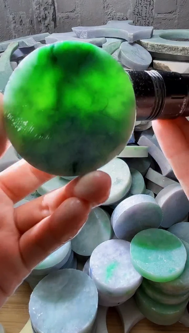 裸石翡翠天然翡翠A货古 南 780