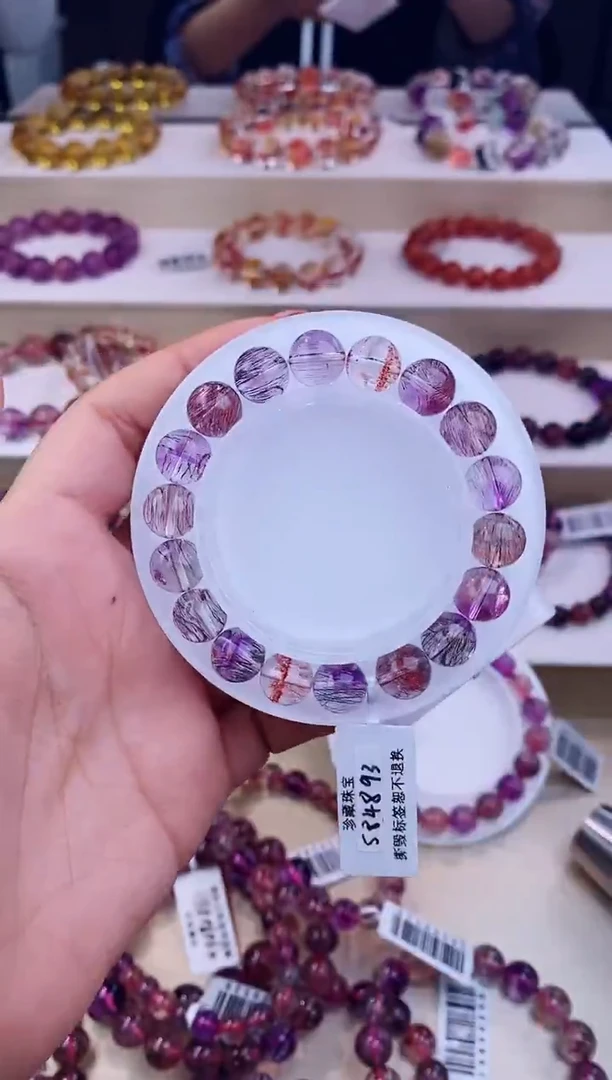 未镶嵌手链水晶仙女超七单圈10m+