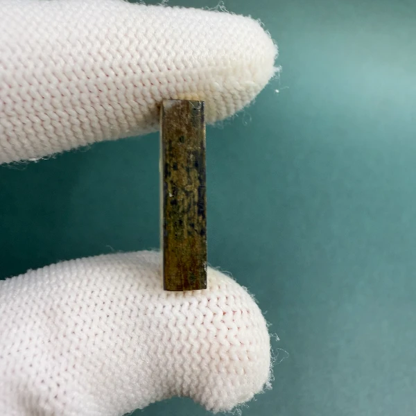 M1276天然猛犸牙一字三通 支持鉴定 假一罚四