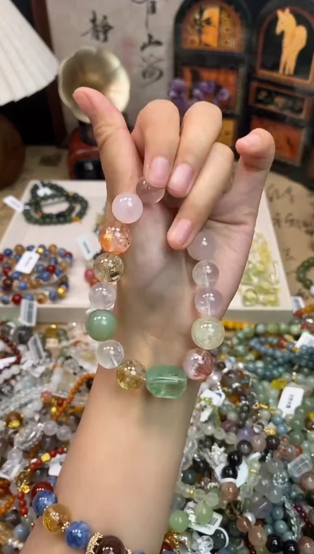 未镶嵌手链水晶110
