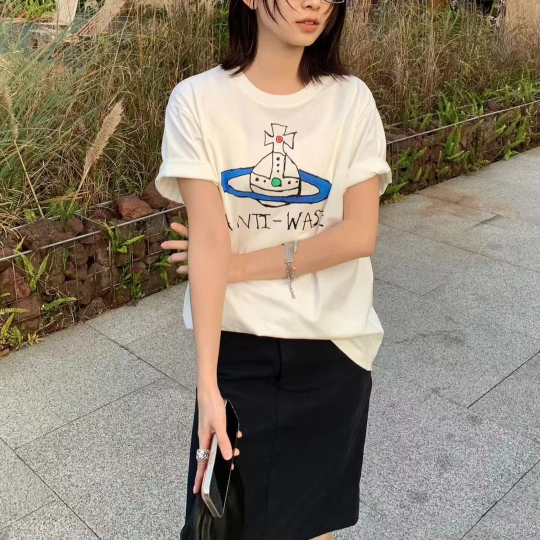 土星的表面没有爱 男女同款t