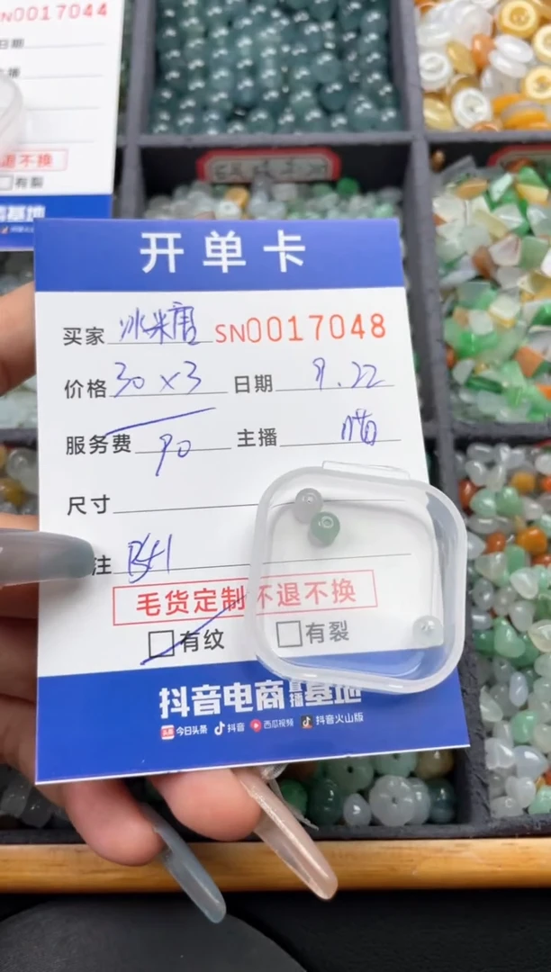 颈饰未镶嵌翡翠冰**王00017048