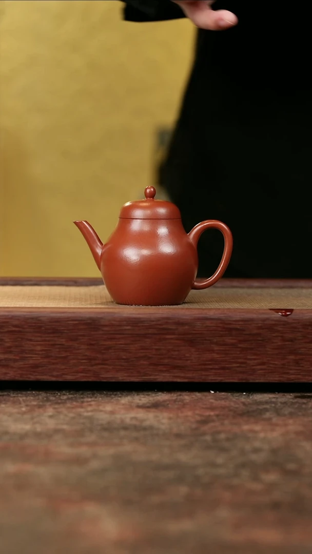 【闪购商品】紫砂茶壶李丹朱泥高梨
