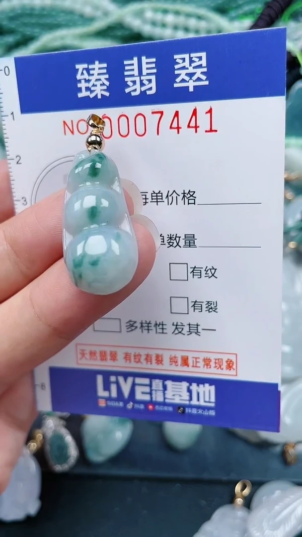 颈饰未镶嵌翡翠.0007441