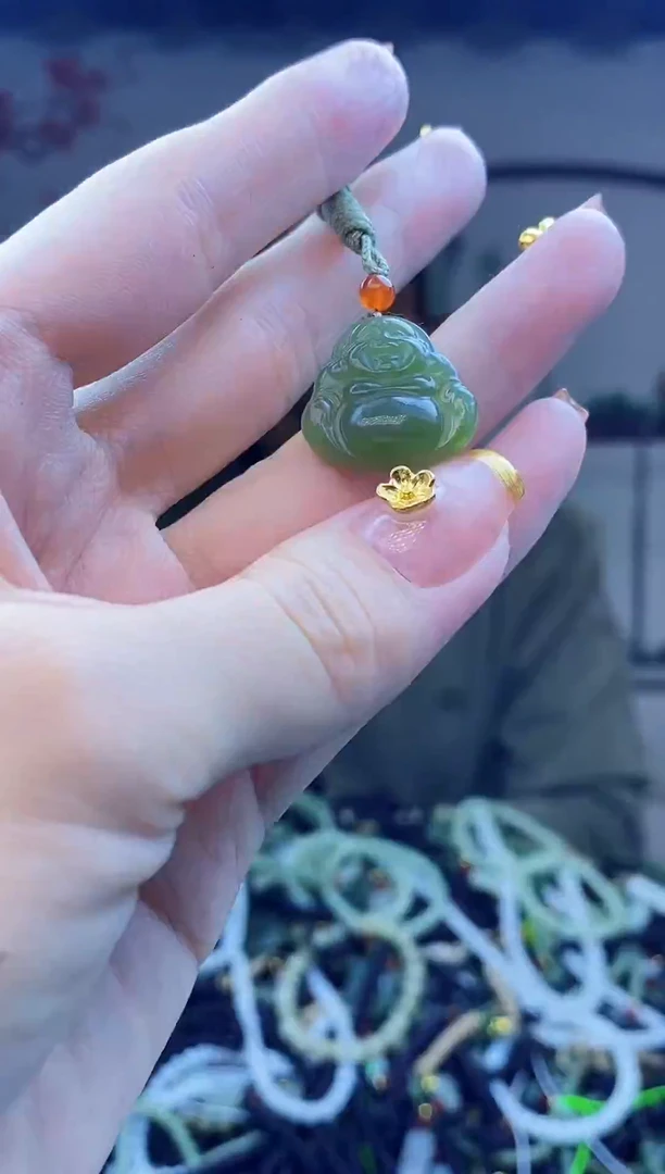 颈饰未镶嵌和田玉多样性发拍一发一