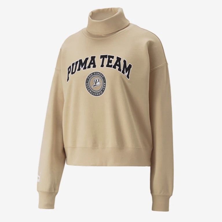 PUMA/彪马【大仓】女士经典复古高领休闲卫衣套头衫539271-04-67