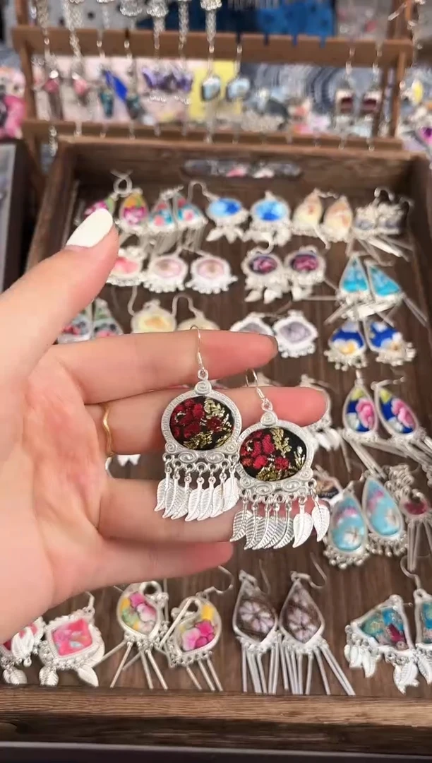 织绣民族风非遗老绣饰品121