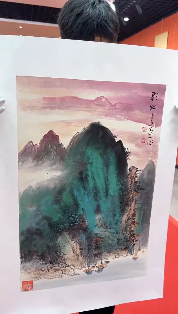 【闪购商品】国画道一老师亲笔绘画作品B20