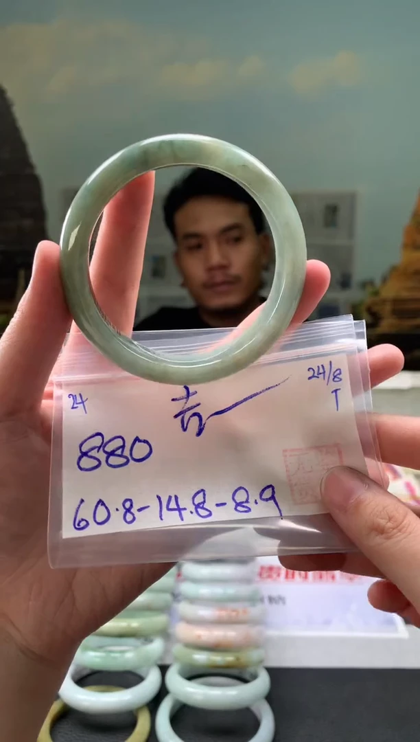 未镶嵌手镯翡翠吉**鲤翡翠手镯 下单联系小耳机#24