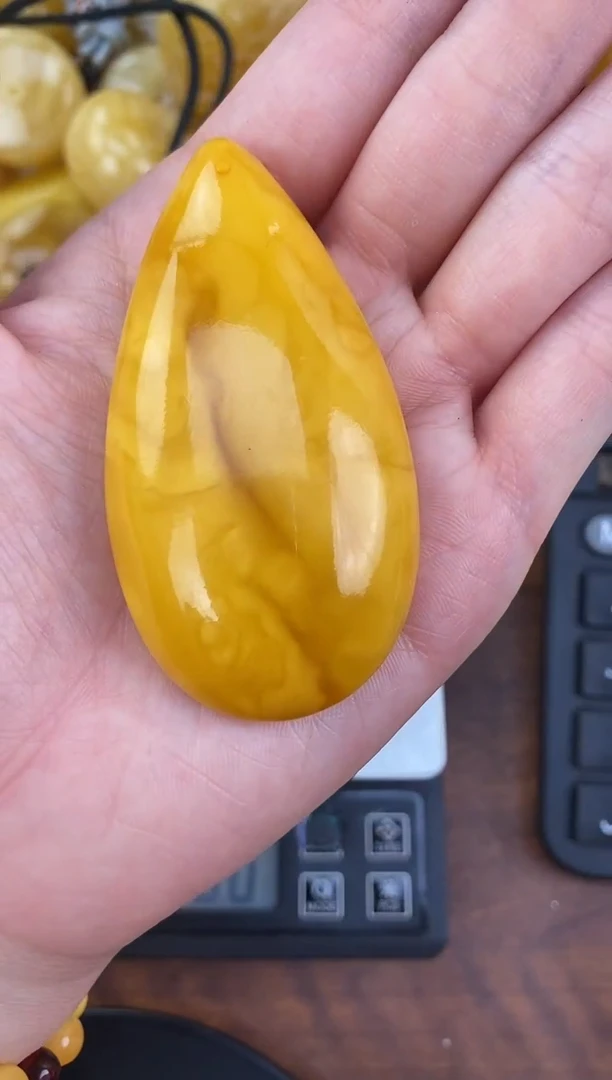 裸石琥珀未镶嵌天然琥珀蜜蜡