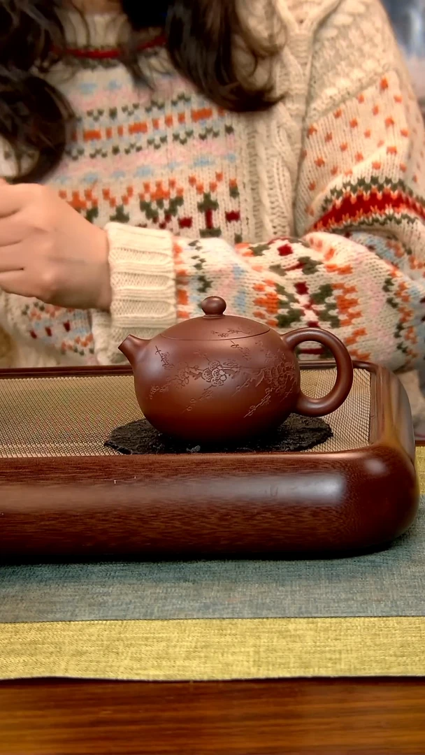 【闪购商品】紫砂茶壶13徐记福康 百年紫砂