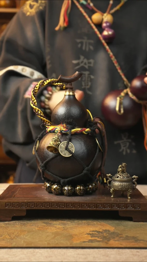 377大漆一物一拍记葫堂出品【不带手串】