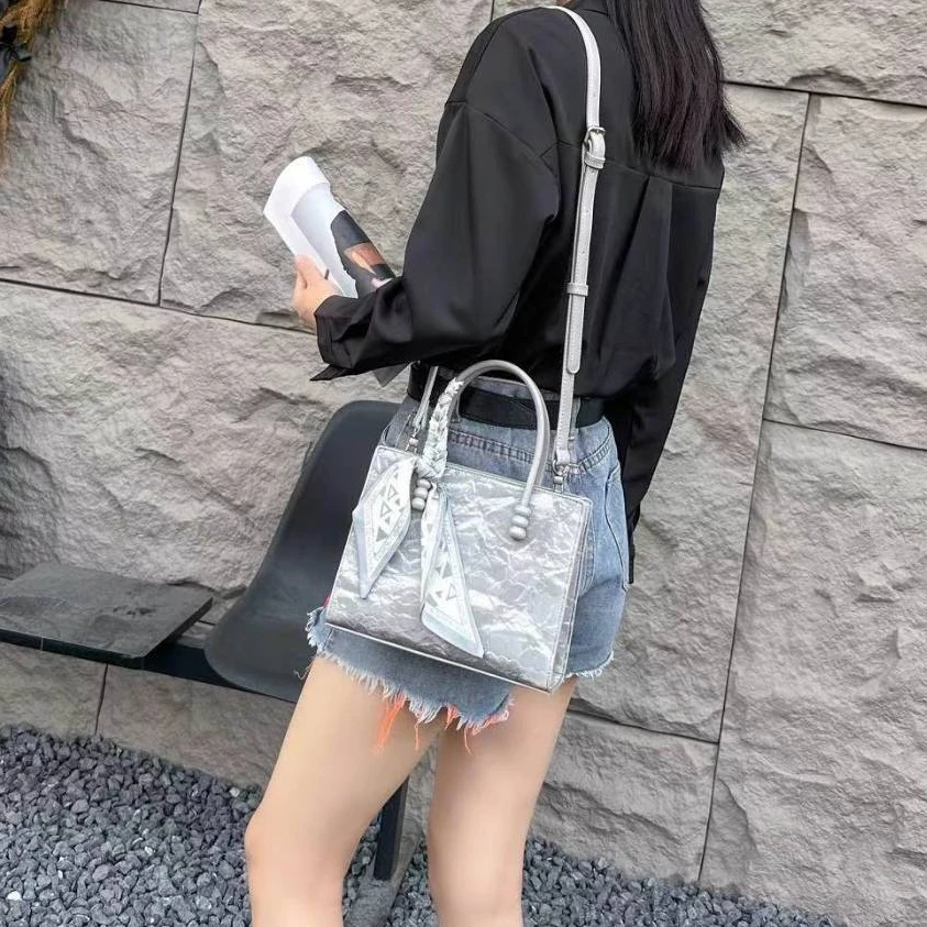 【Show Mi】QYX-14516-梦幻银-轻奢小众时尚百搭女士包包sm