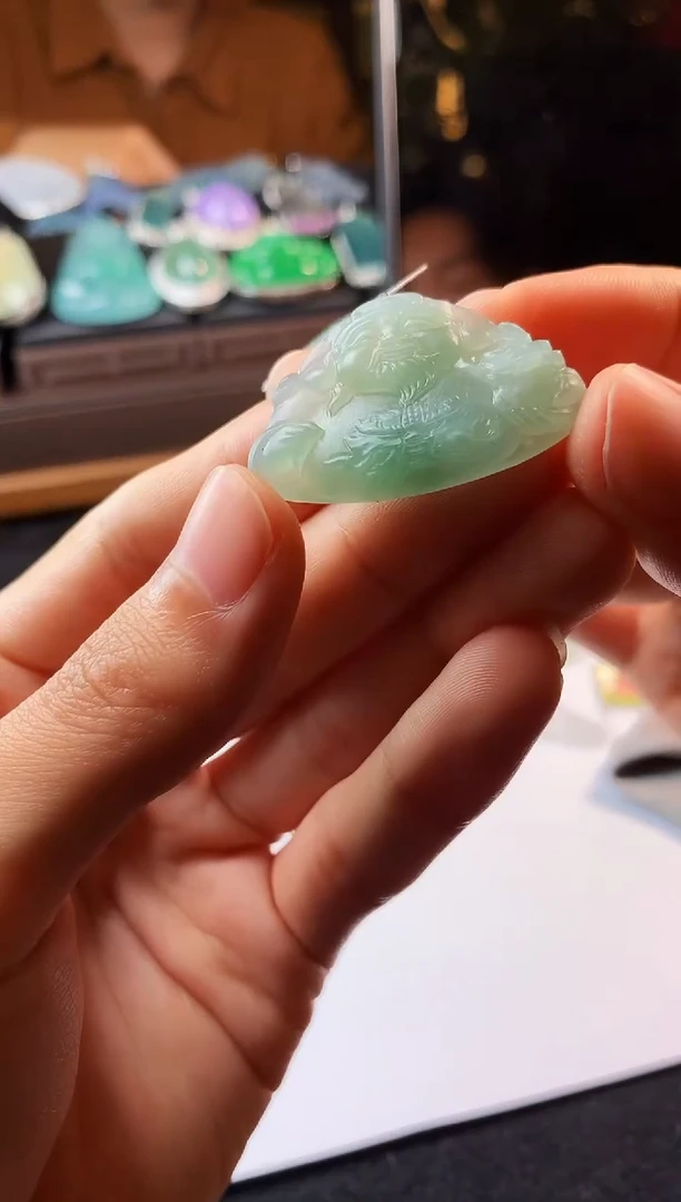 未镶嵌定制翡翠S毛货不退不换