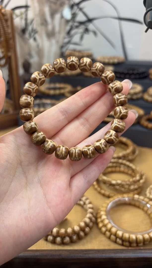 紫金鼠手串10*9鬼脸实心熊猫紫金鼠