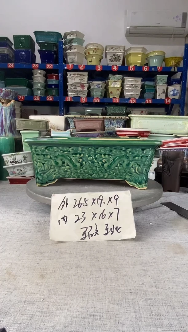 528瑕疵一只龙盆