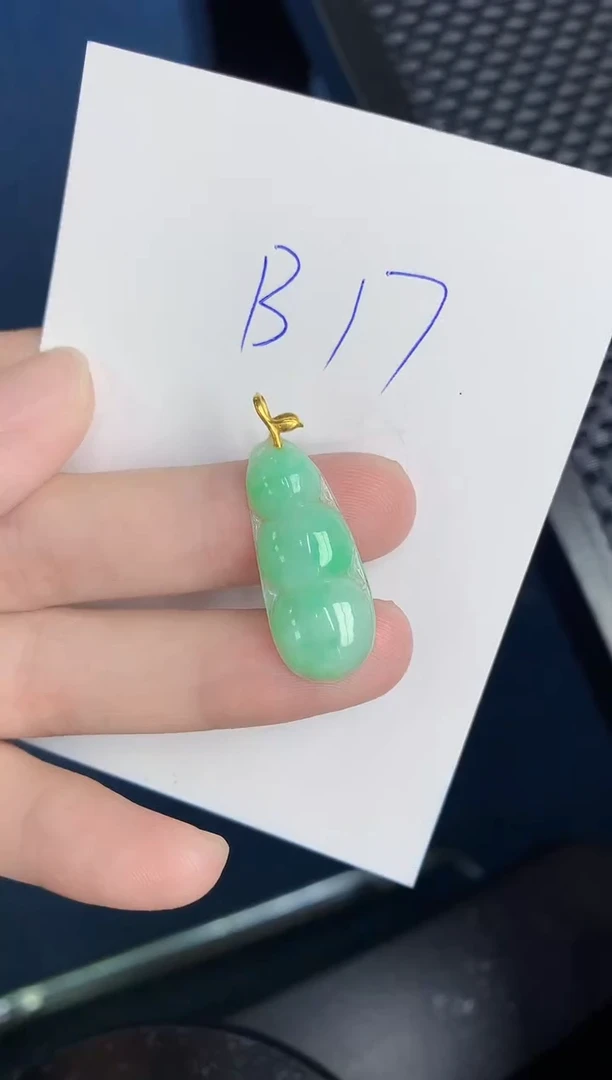 【闪购商品】翡翠颈饰18K金镶嵌000000000