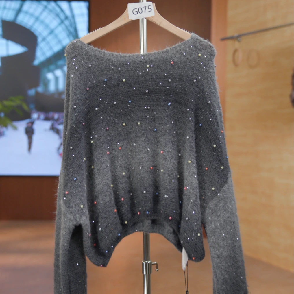 G075秋冬针织毛衣百搭气质时尚女装1.3
