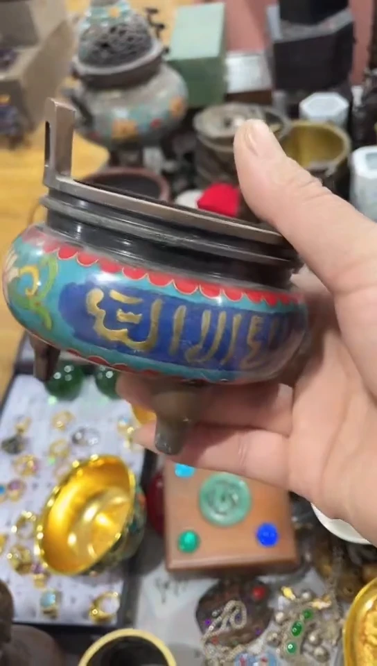 【闪购商品】摆件宫廷影视老旧工艺摆件