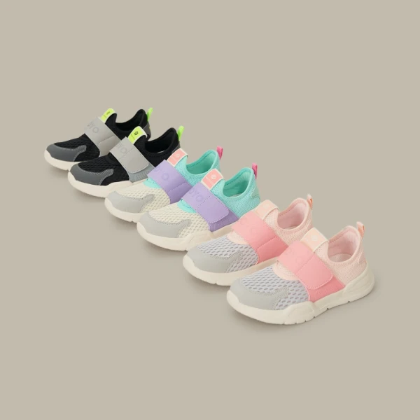【跳跃】夏季童鞋透气魔术贴儿童运动鞋中大童跑鞋25C01023