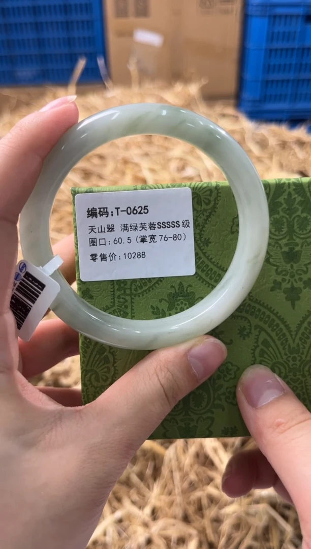 未镶嵌手镯石英质玉T-0625