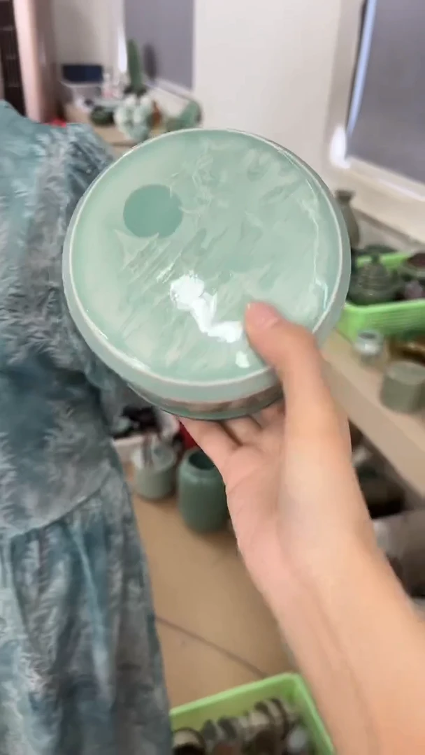 龙泉云间青瓷小米茶器