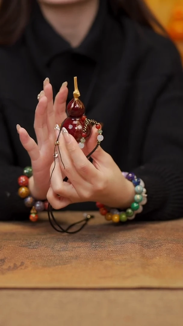 【闪购商品】142宴禾堂大漆脖挂葫芦68