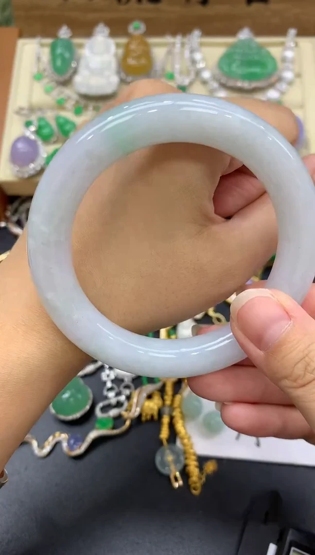 翡翠手镯未镶嵌164-中国好珍宝