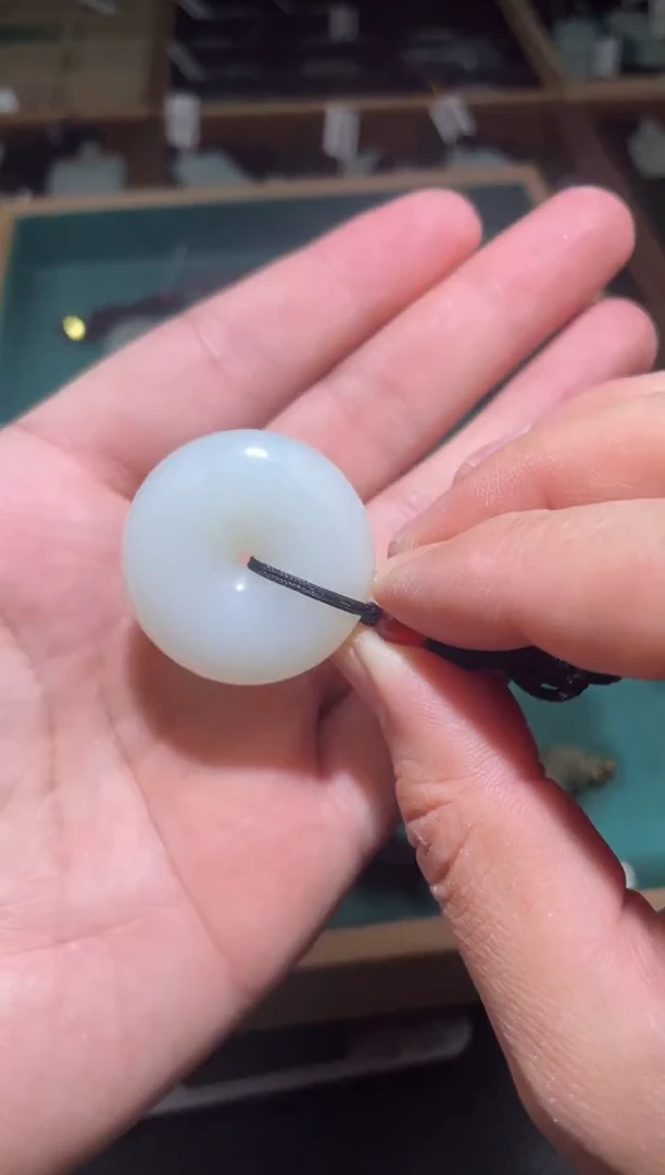 未镶嵌和田玉挂件平安扣