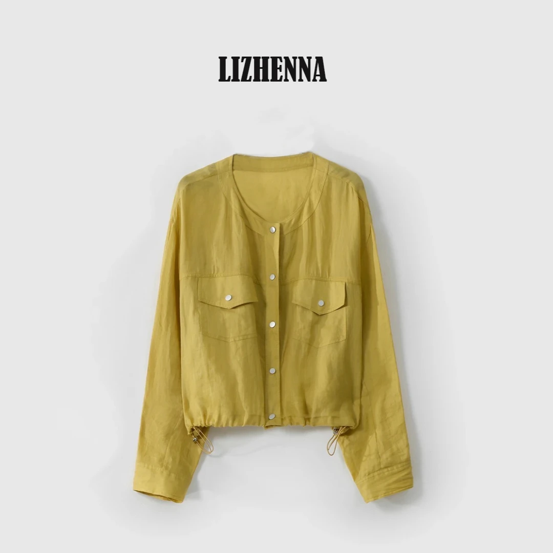 LIZHENNA【芥末防晒衣】夏季新款女士显瘦气质百搭时尚防晒衫外套