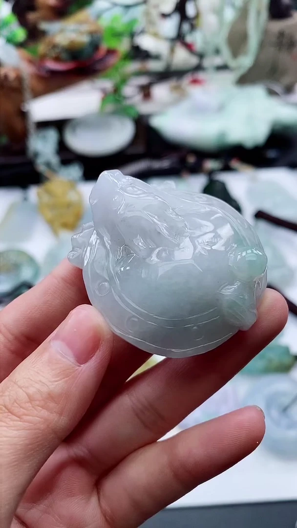 颈饰未镶嵌翡翠天然缅甸A货翡翠