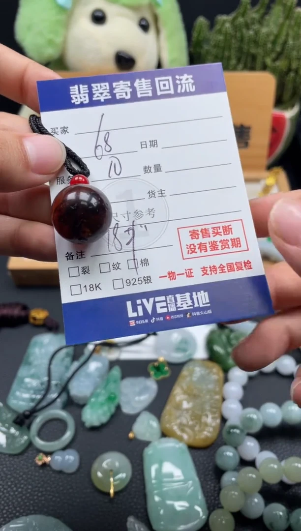 琥珀颈饰未镶嵌10149442