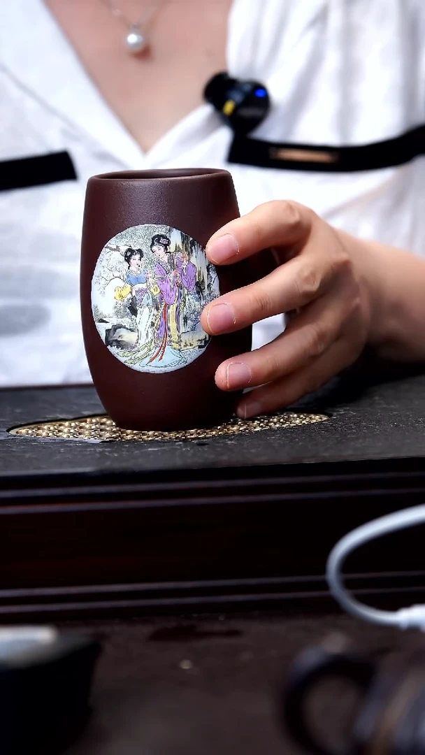 茶杯紫砂宜兴紫砂精品杯10