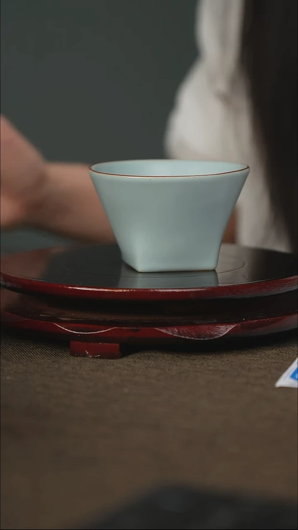 微微瑕 天圆地方杯 无底款 4