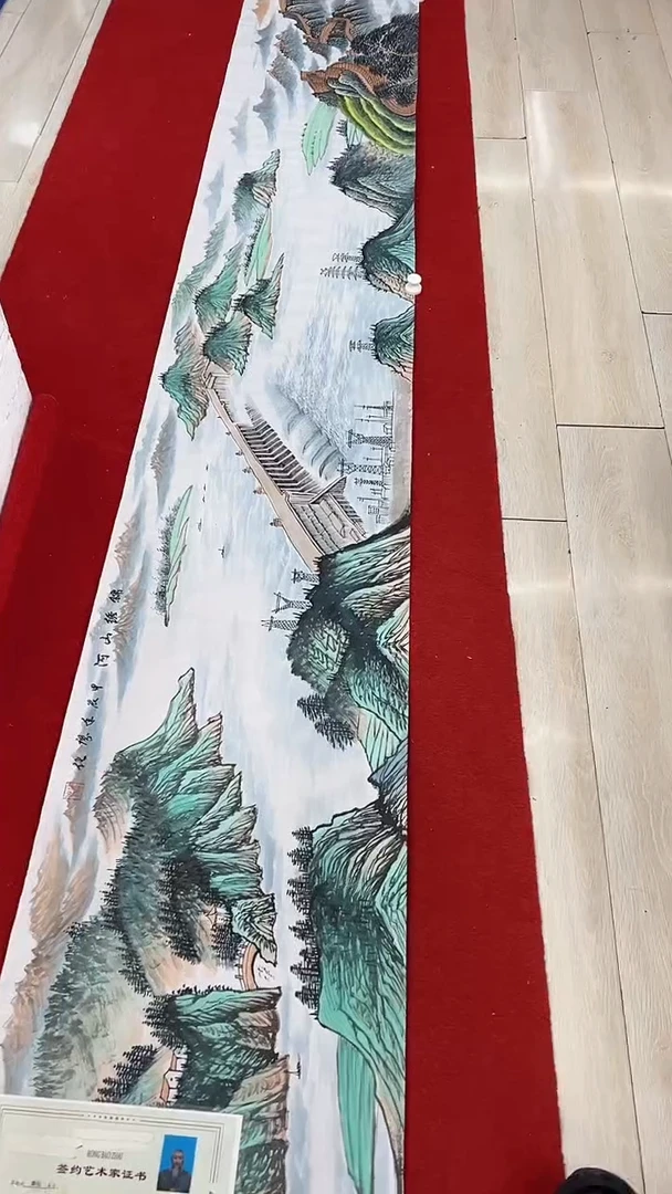 国画廖化老师国画作品