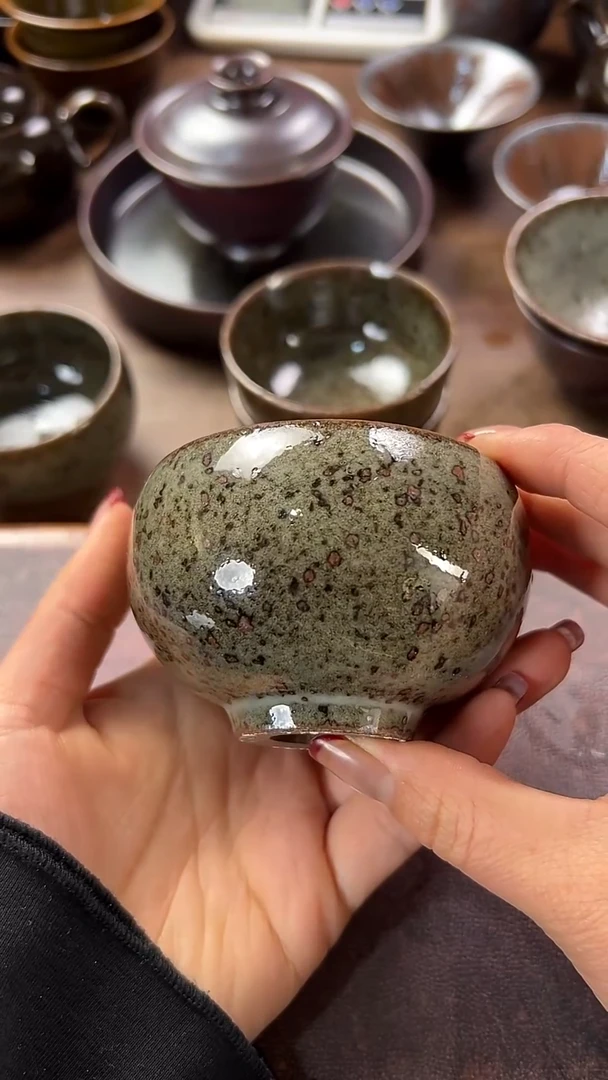 易*原矿窑变石头釉禅定