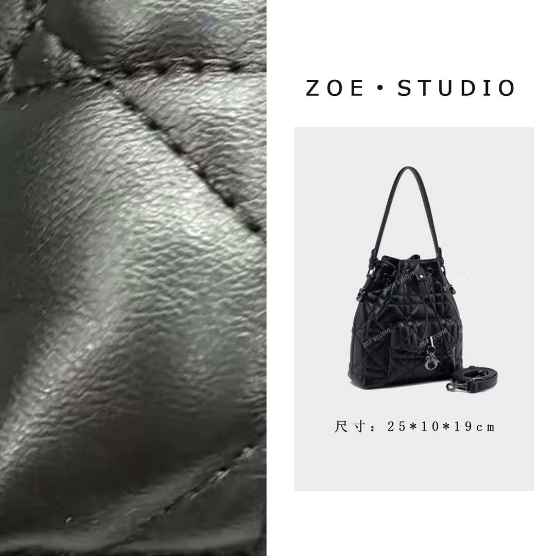 【佐伊甄选】QYX-9970-黑色轻奢女士时尚潮流通勤腋下斜挎包